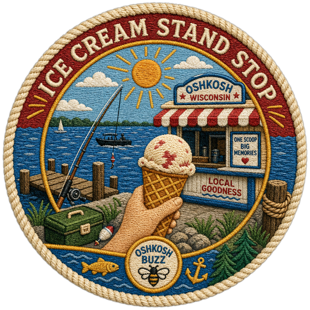 Ice Cream Stand Stop badge
